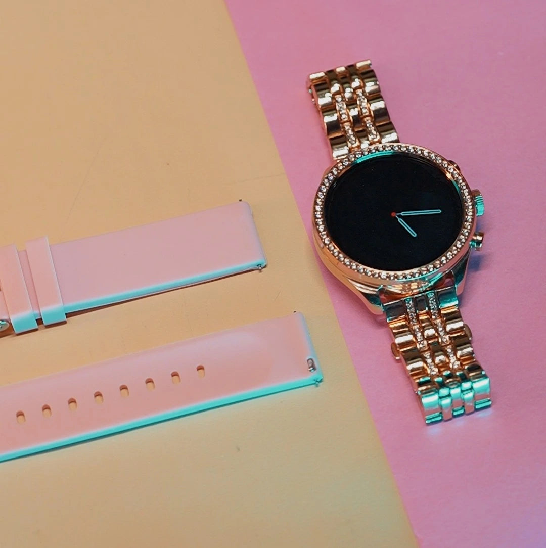 I Smart Fossill Rose Gold Smartwatch