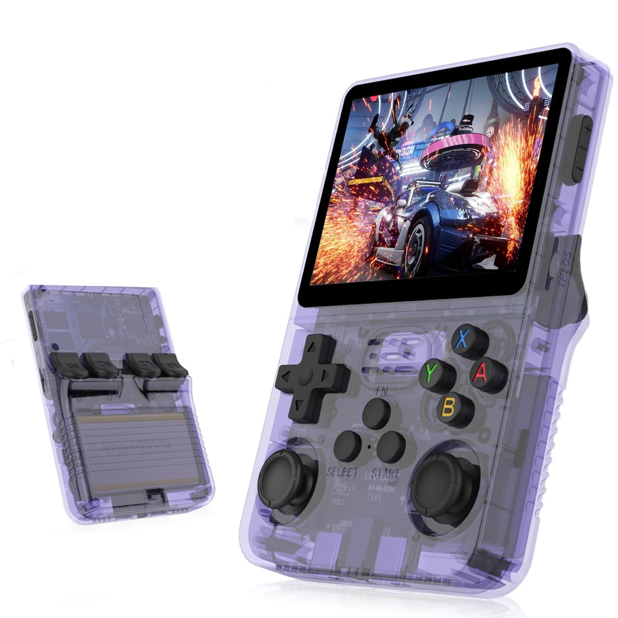 gaming console purple variant