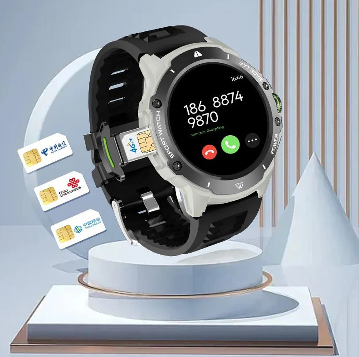 G15 Pro 5G Android Amoled Camera Smartwatch 2GB/32GB