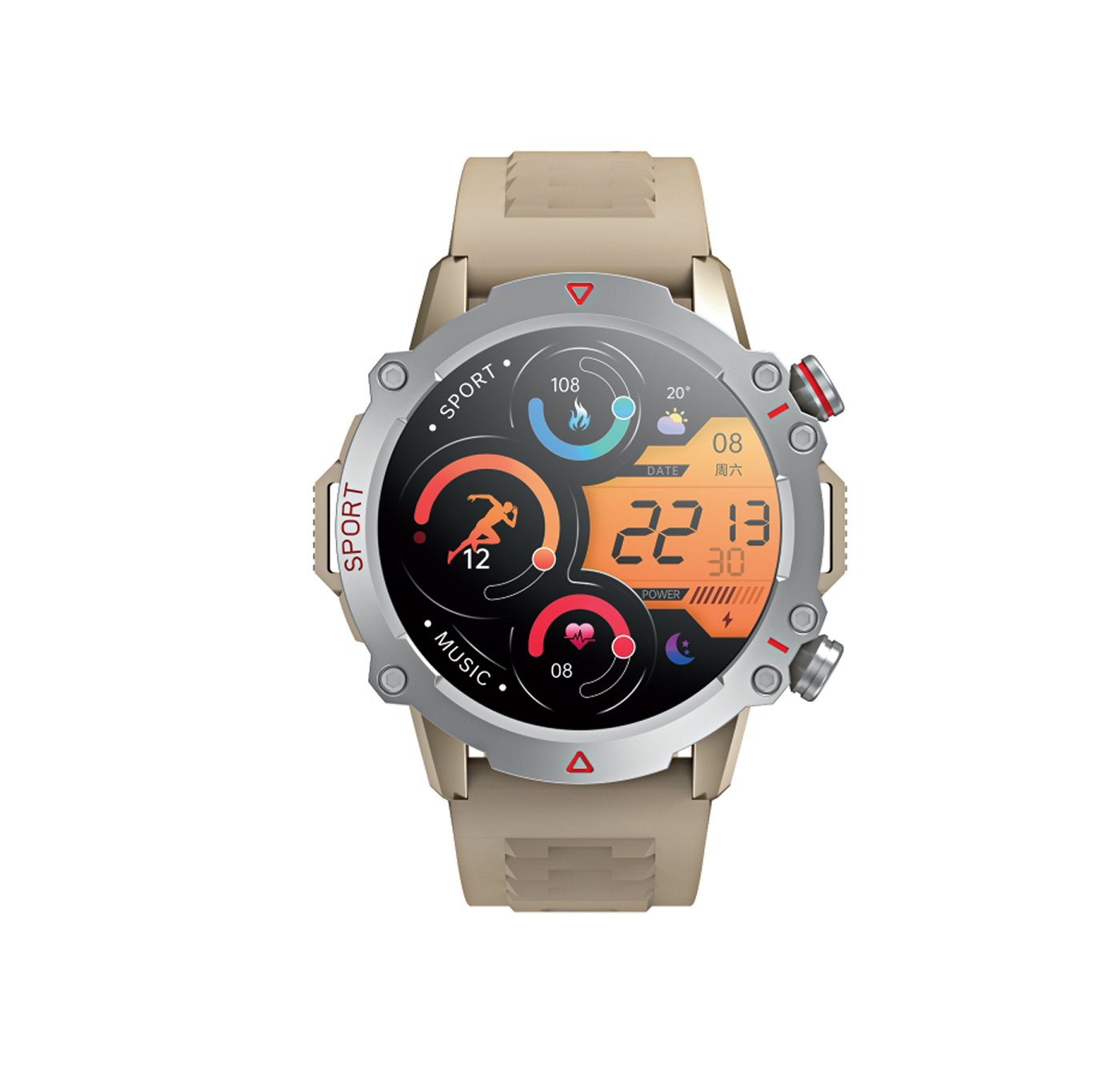 I Smart G-Shock Rugged Smart Watch