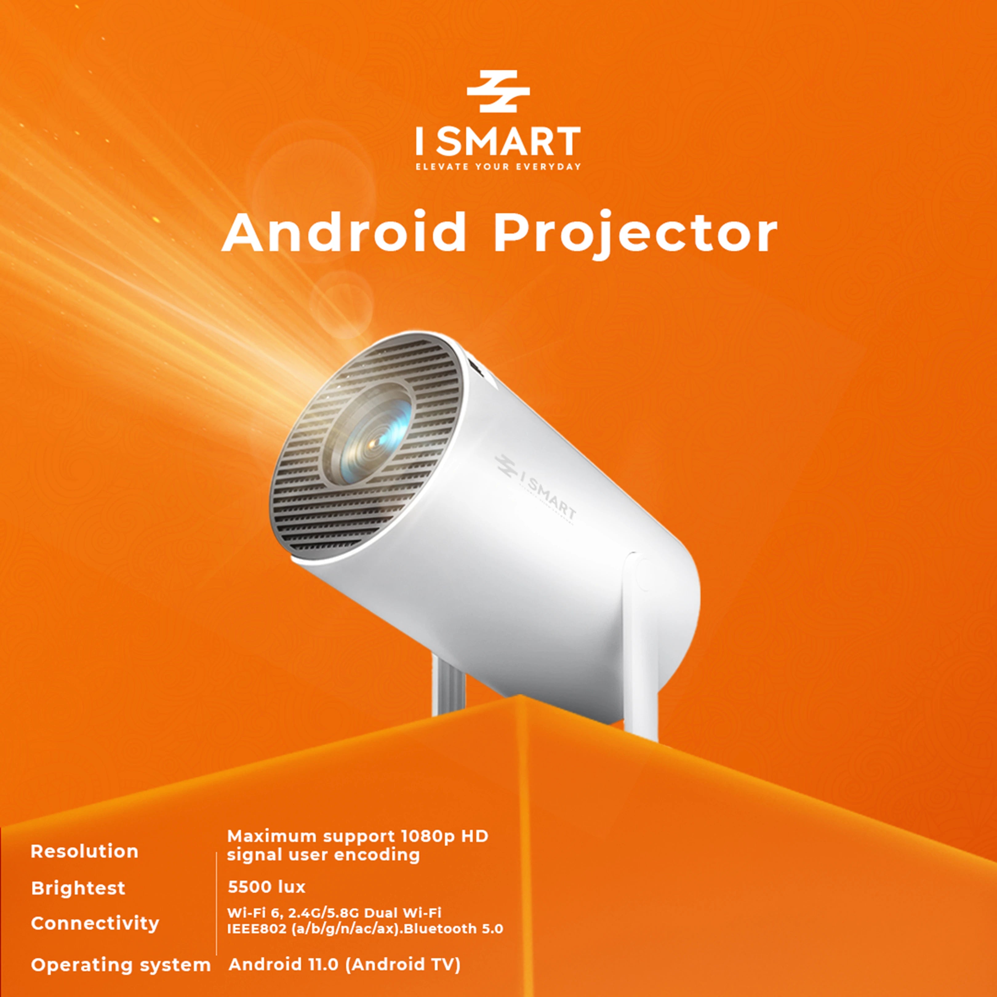 I Smart Android Portable Projector
