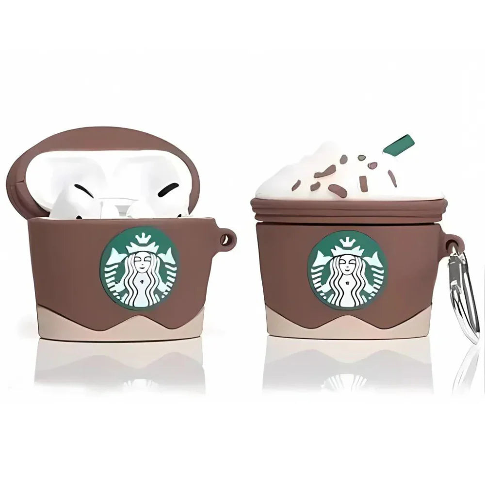 Starbucks-Inspired AirPods Case
