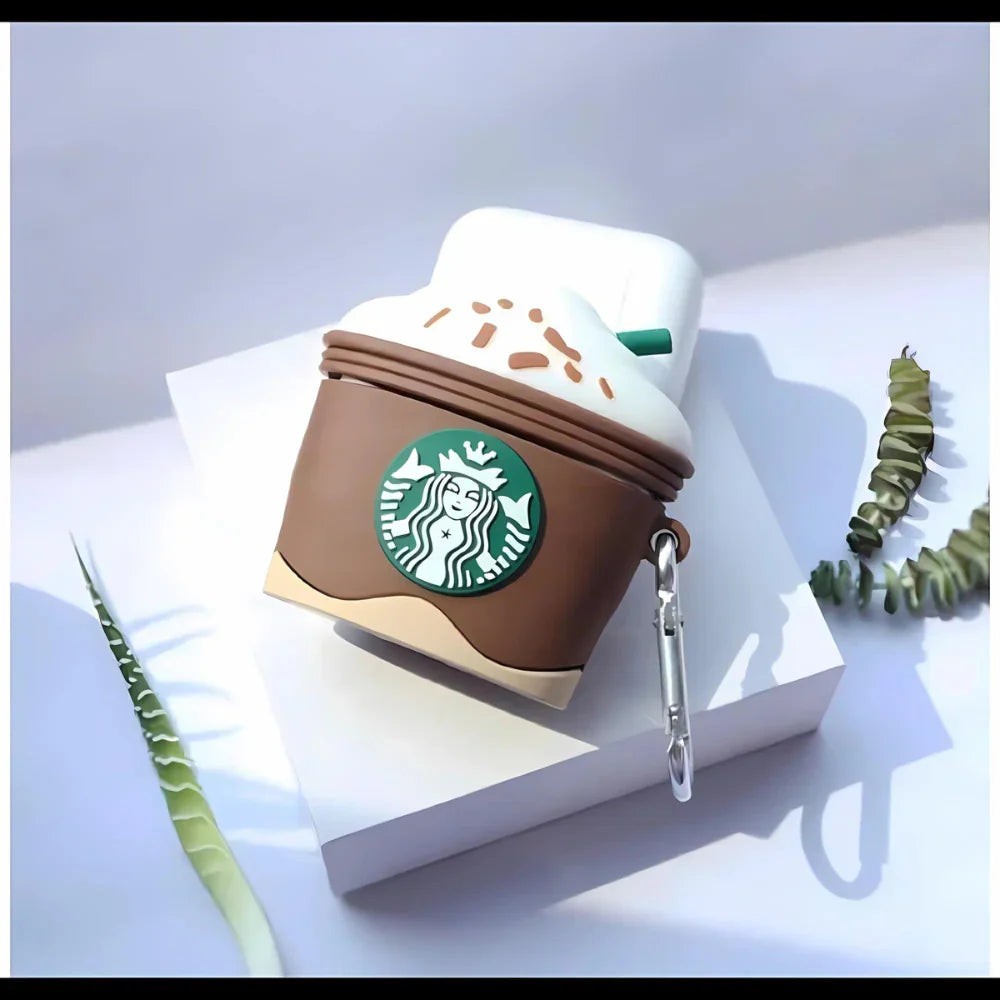 Starbucks-Inspired AirPods Case
