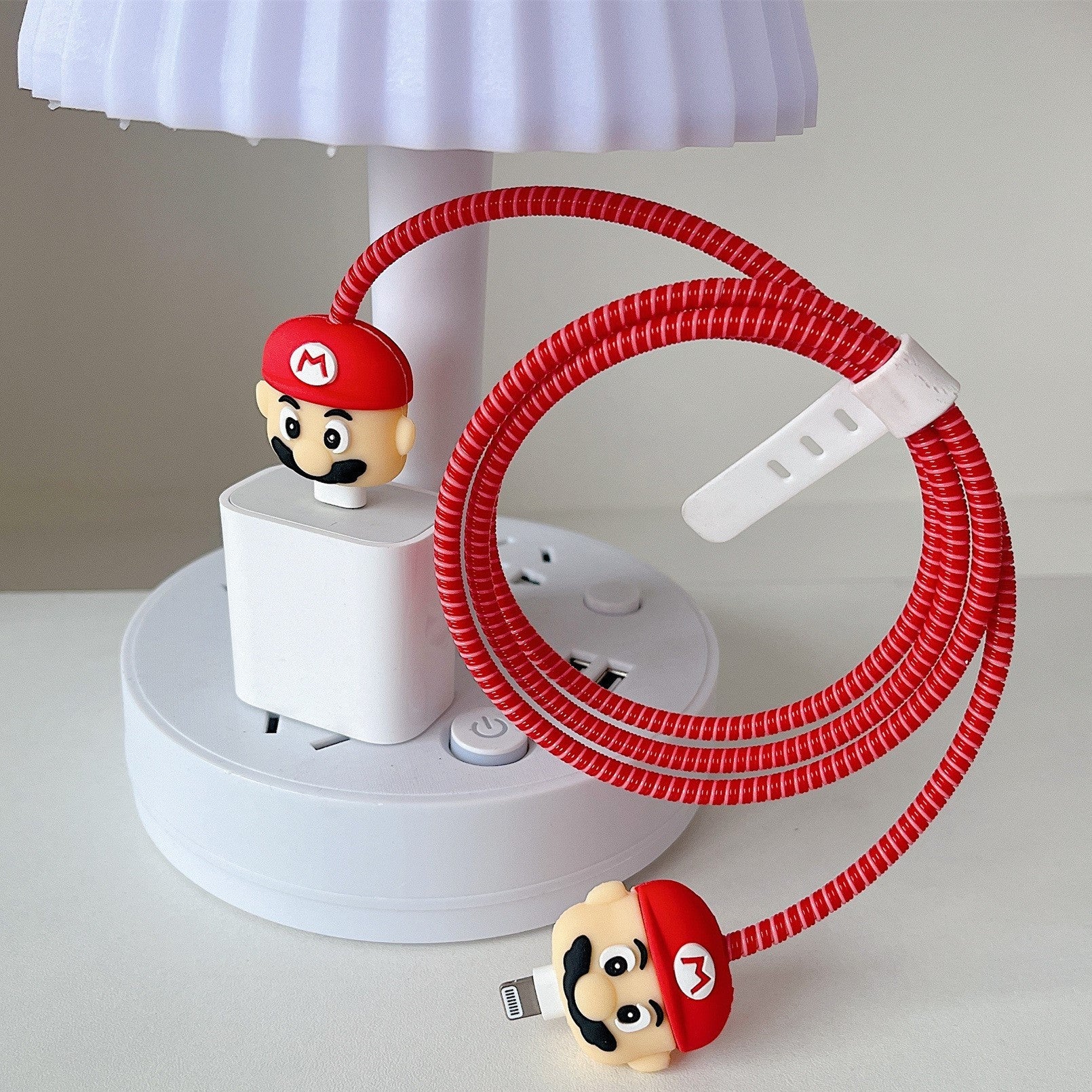 Super Mario Charger Case Cover & Cable Protector