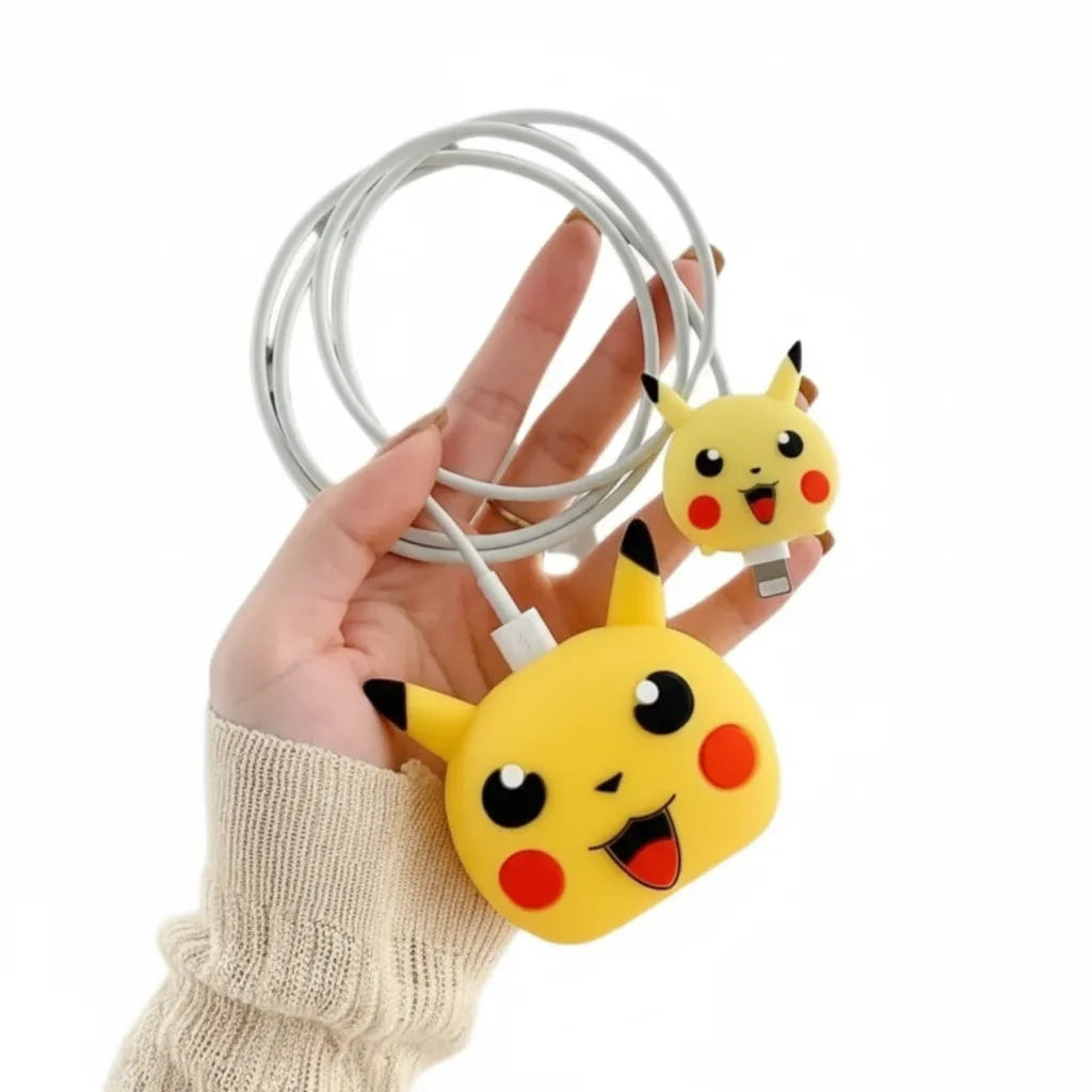 Pikachu Charger Cover & Cable Protector